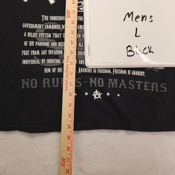 Sons of Anarchy Crew Neck Short Sleeve Graphic Shirt Mens Size L Black - Picture 8 of 9